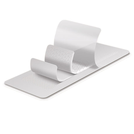 Foam Dressing Mepilex® Border Post-Op 4 X 10 Inch With Border Film Backing Silicone Adhesive Rectangle Sterile - BeHope