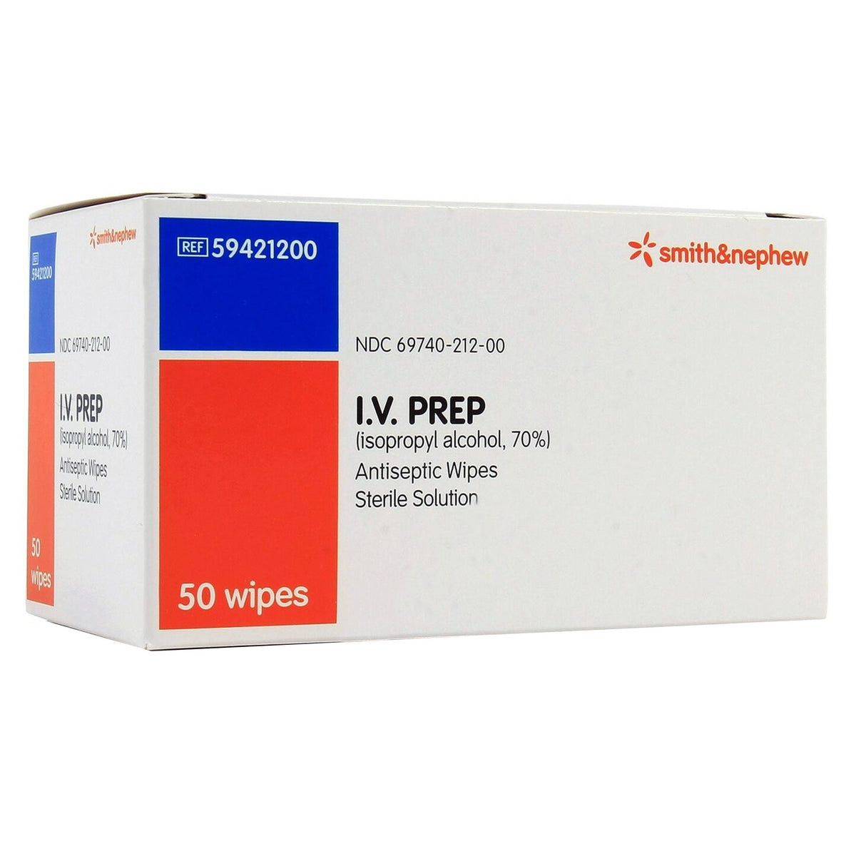 Alcohol Prep Pad IV PREP™ 70% Strength Isopropyl Alcohol Individual Packet Sterile - BeHope