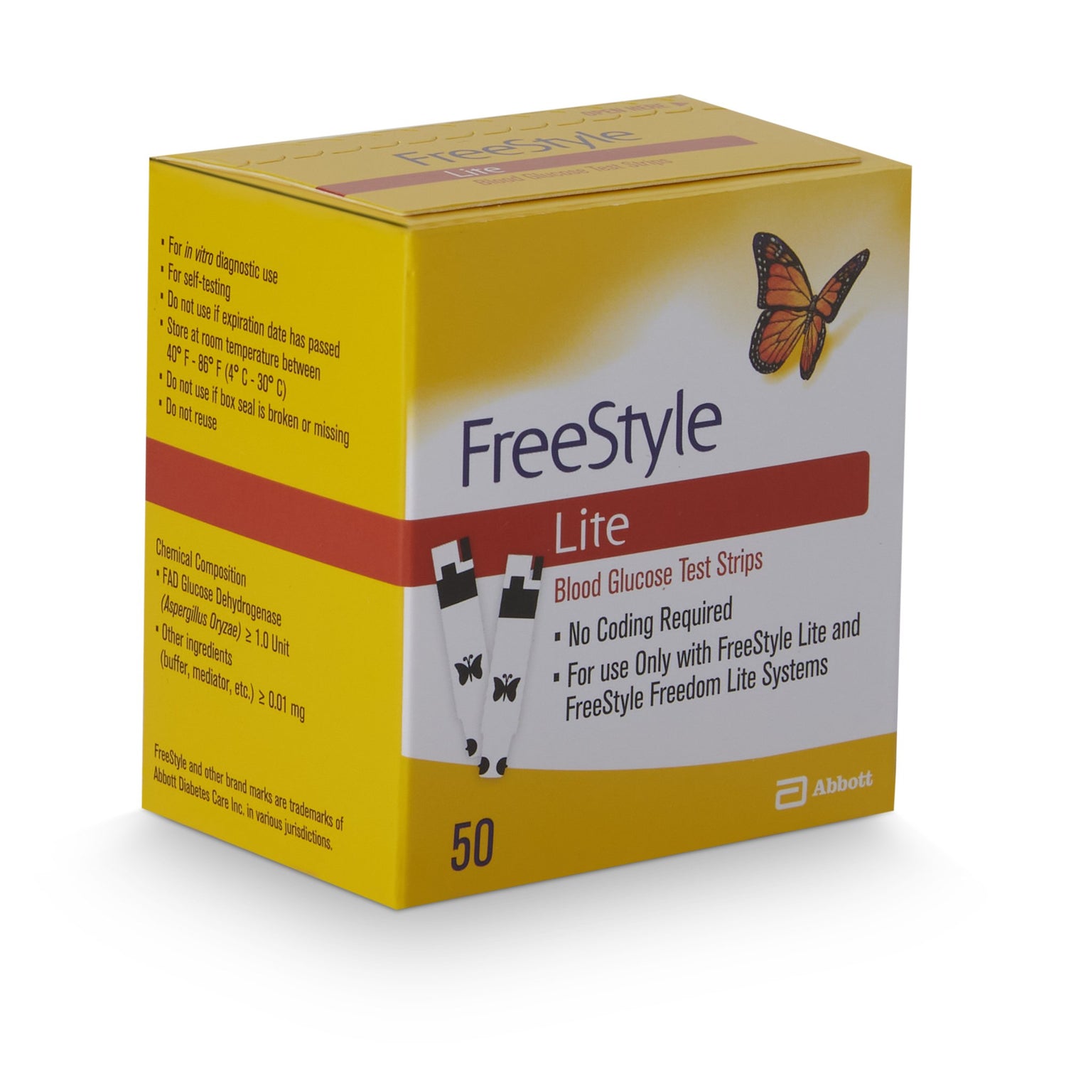Blood Glucose Test Strips FreeStyle Lite® 50 Strips per Pack - BeHope