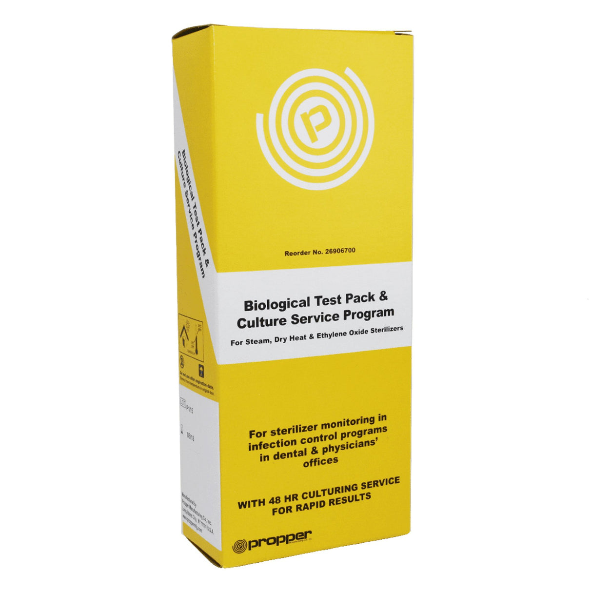 propper Sterilization Mail-In Monitoring Service Steam / EO Gas / Dry Heat / Chemical Vapor - BeHope