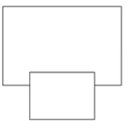 Table Cover 73-3/4 W X 110 L Inch / Skirt:60 X 44 Inch For Overhead Table - BeHope