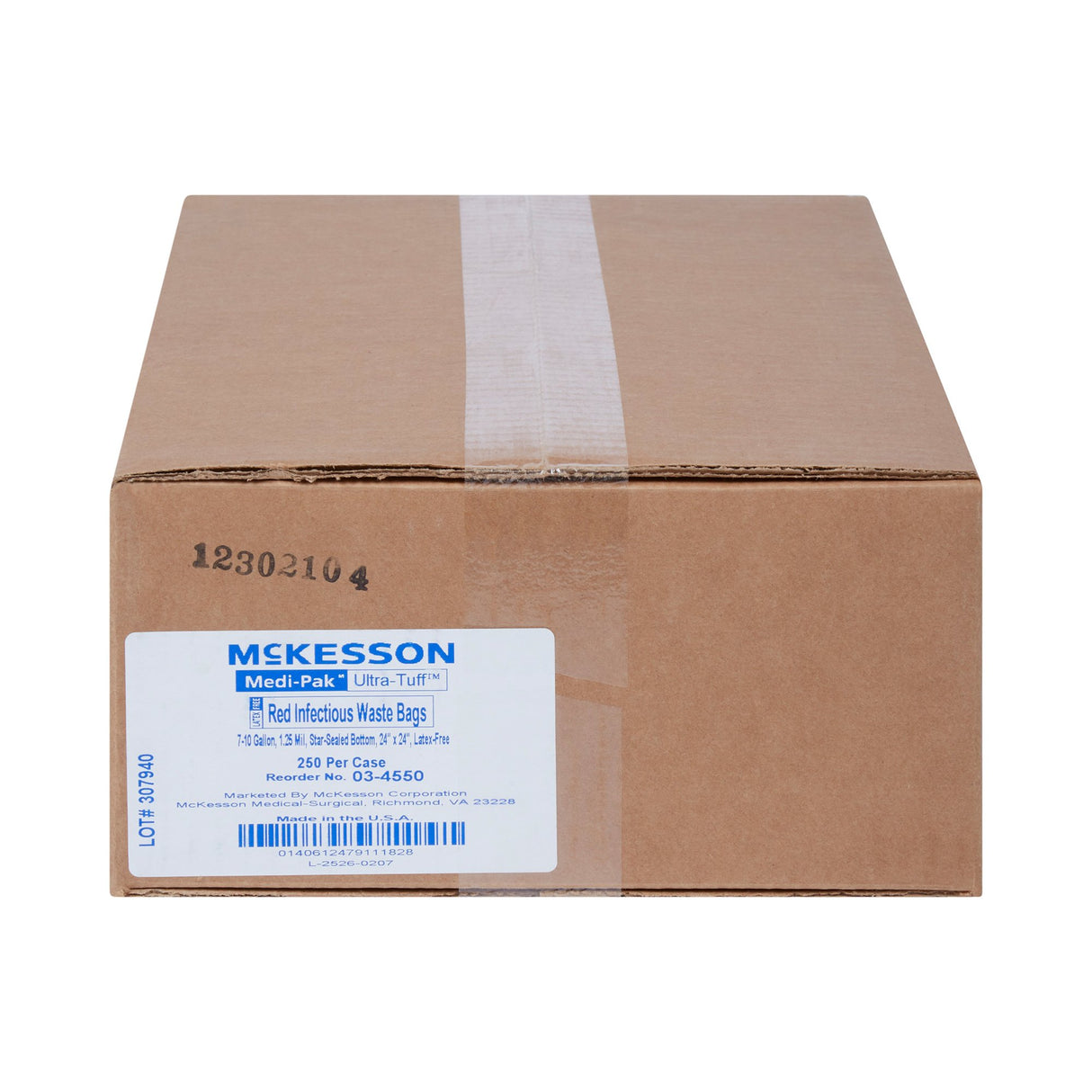 Mckesson Durable Star-Sealed Biohazard Infectious Waste Bag - BeHope