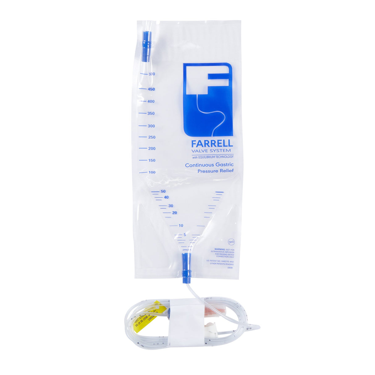 Farrell Valve for Gastric Distention and Enteral Feeding - BeHope