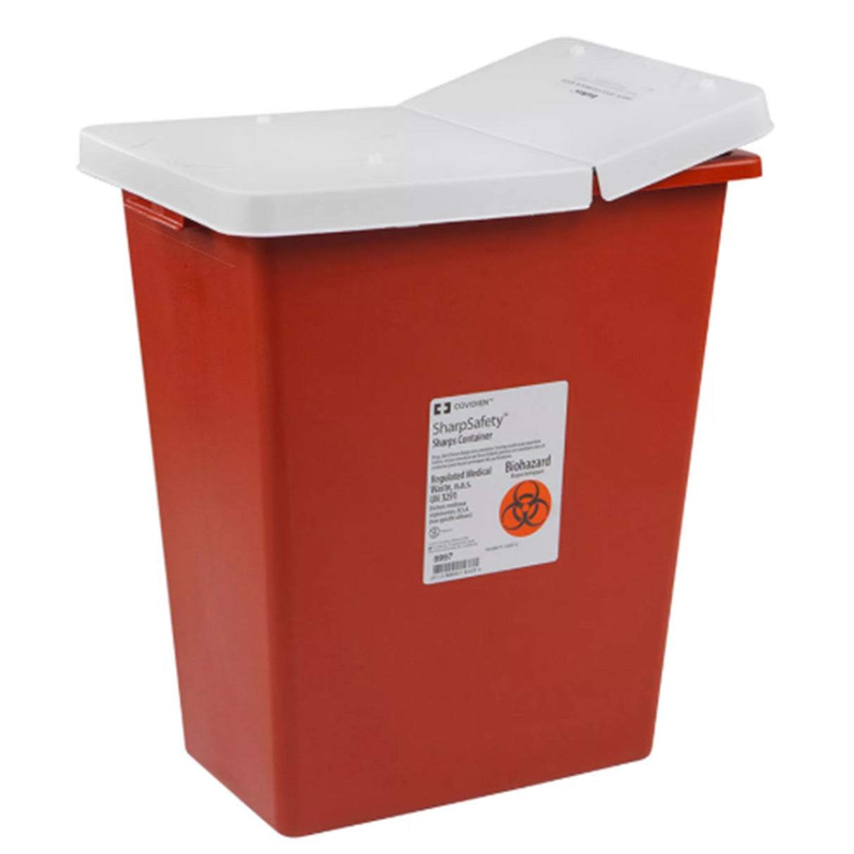 Sharps Container Sharpsafety™ with Temporary Closure and Final Lock - BeHope