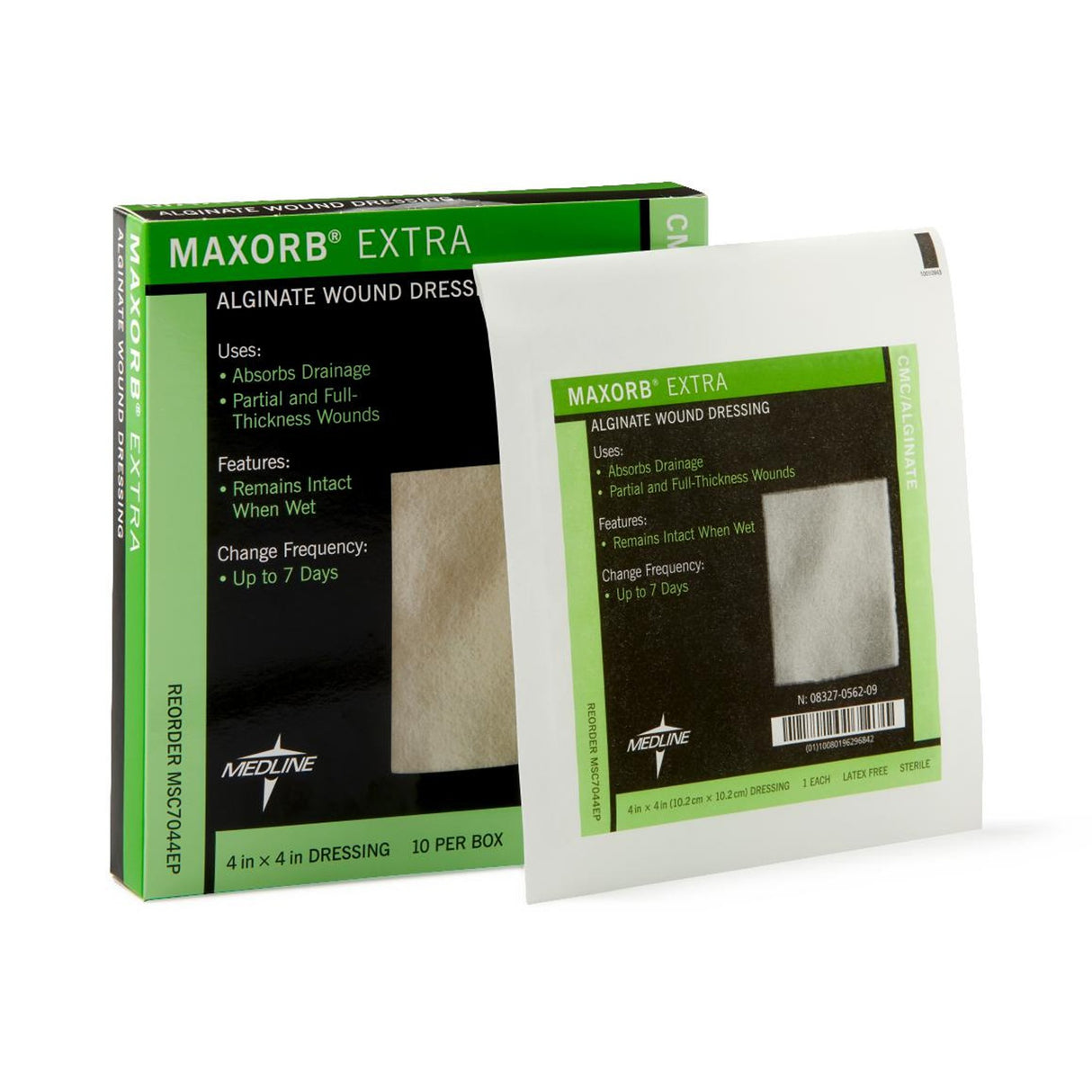 Alginate Dressing Maxorb® Extra 4 X 4 Inch Square - BeHope