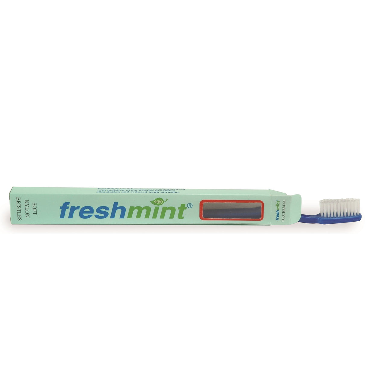 Toothbrush Freshmint® Assorted Colors Adult Nylon - BeHope