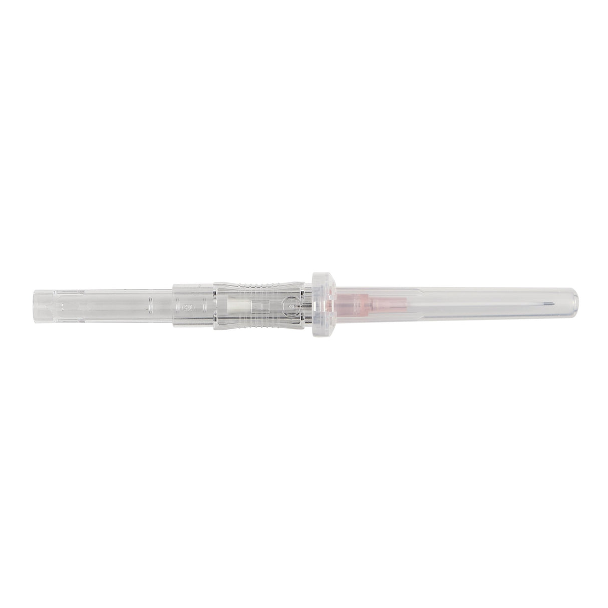 Peripheral IV Catheter Protectiv® 20 Gauge 1-1/4 Inch FEP Polymer Straight Hub Non Blood Control Sliding Safety - BeHope