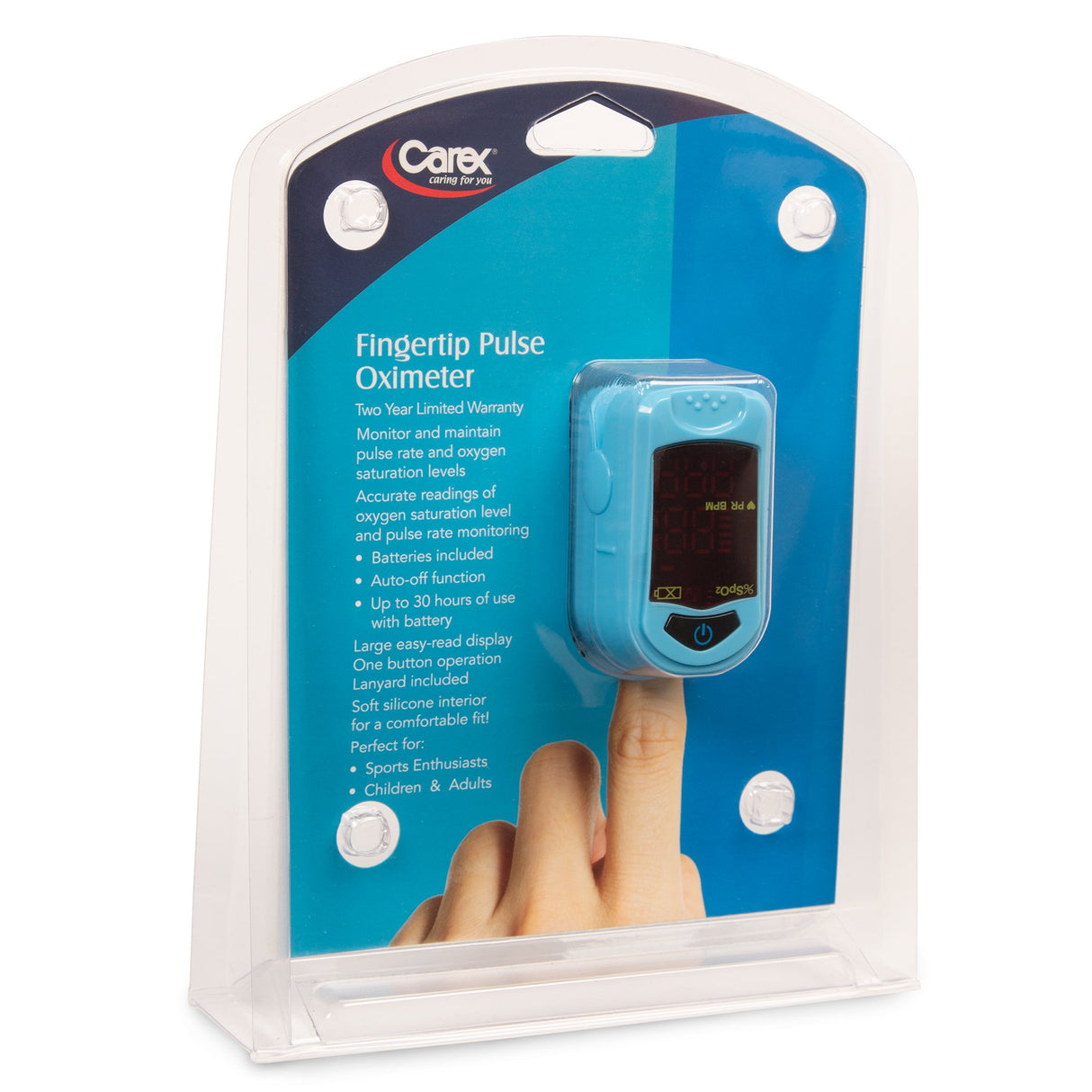 Fingertip Pulse Oximeter Carex Adult - BeHope
