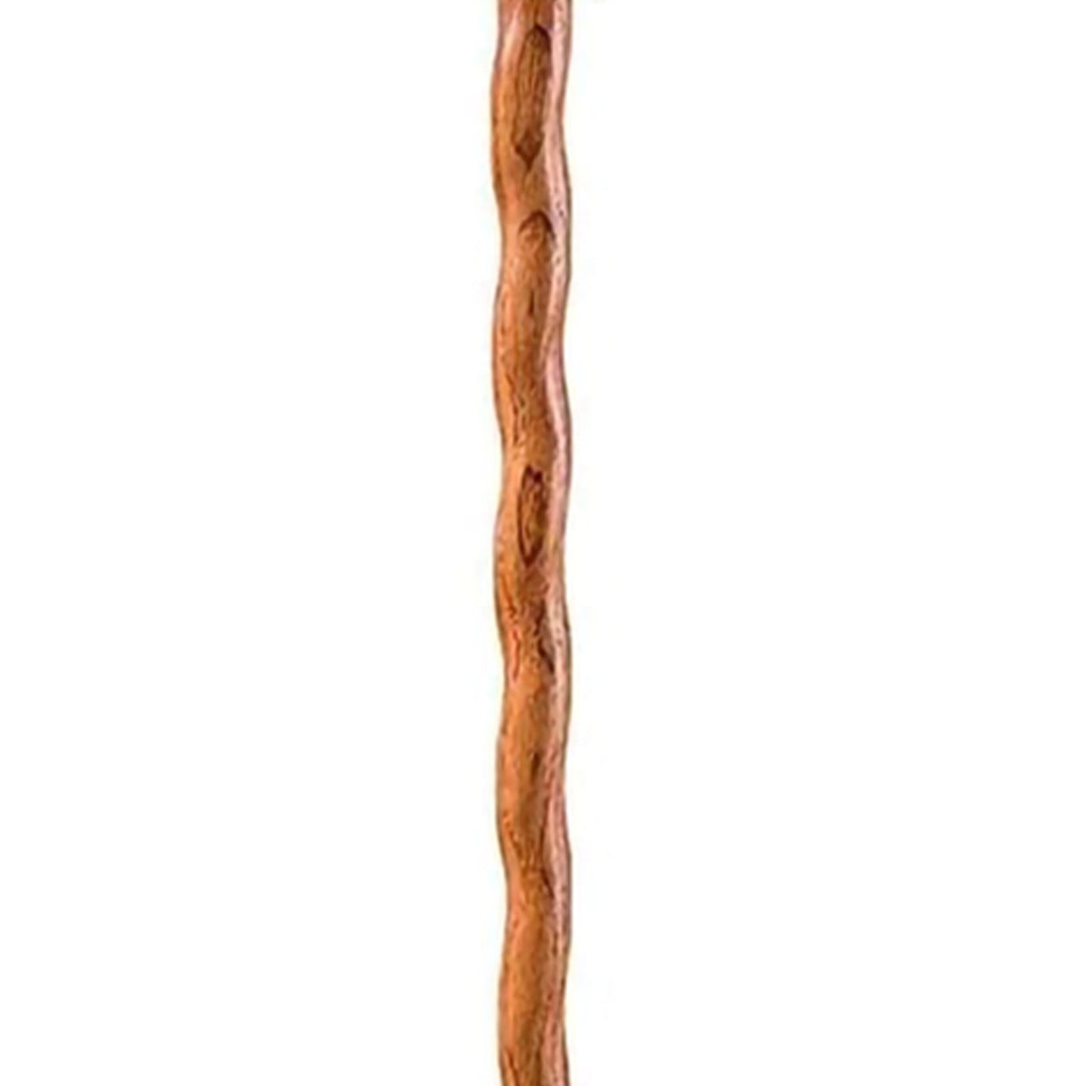 Walking Stick Brazos™ Twisted Fitness Walker Wood 55 Inch Height Red - BeHope