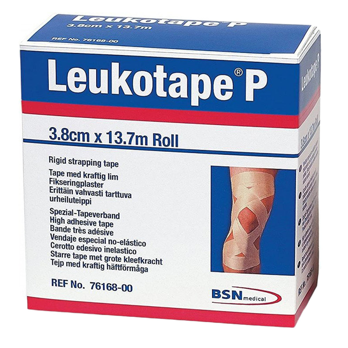 Orthopedic Strapping Tape Leukotape® P Rigid Zinc Oxide Adhesive - BeHope