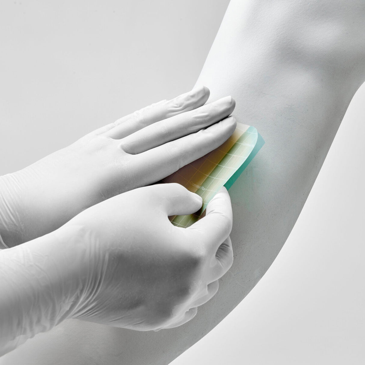 Hydrocolloid Dressing Comfeel Plus Film Backing 6 X 6 Inch Square Hydrocolloid / Sodium Carboxymethylcellulose (CMC) / Film - BeHope