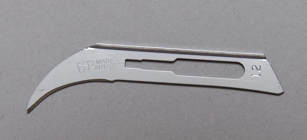 Surgical Blade Bard-parker® Rib-back® Carbon Steel Sterile - BeHope