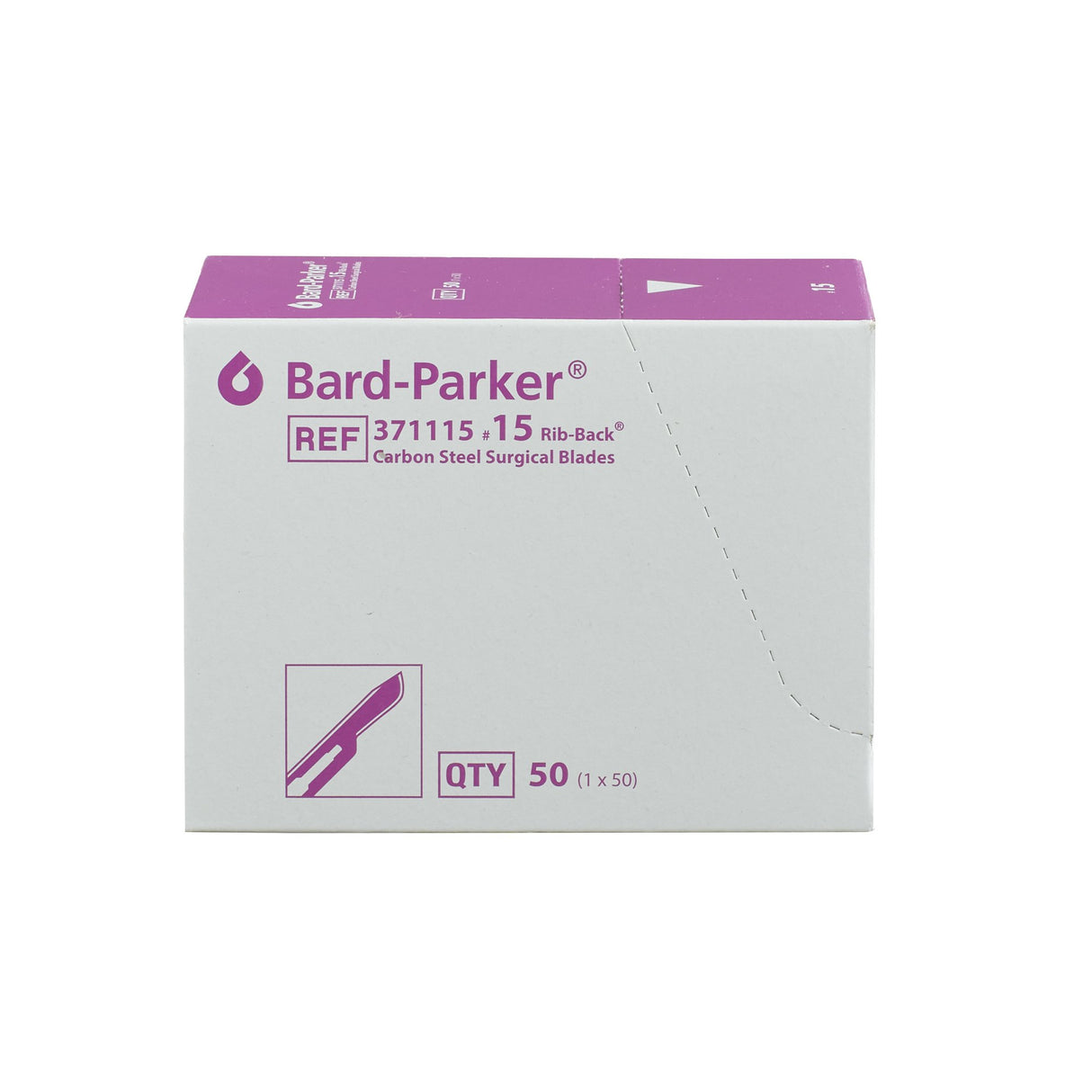 Surgical Blade Bard-parker® Rib-back® Carbon Steel Sterile - BeHope