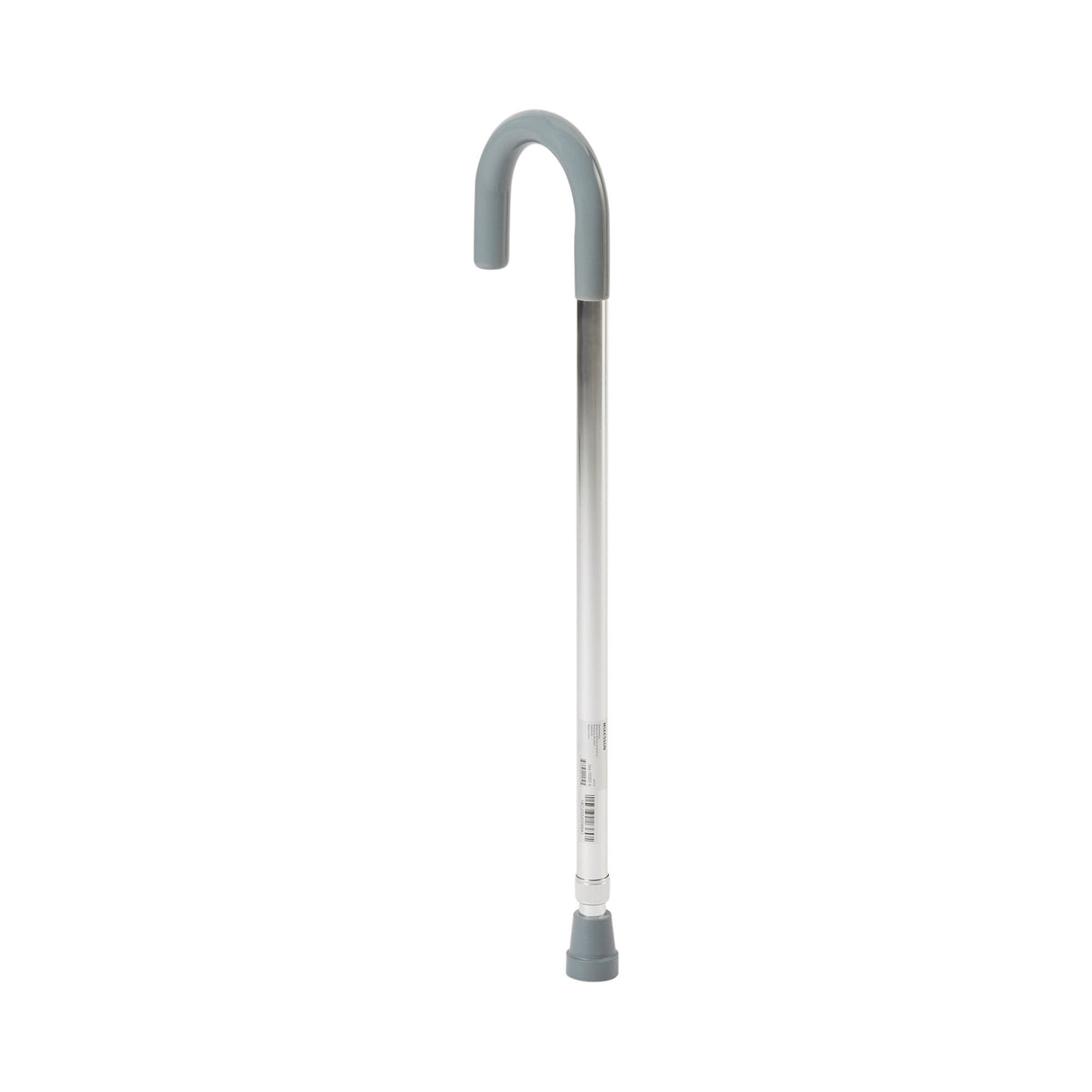 Round Handle Cane McKesson Aluminum 29-3/4 to 38-3/4 Inch Height Chrome - BeHope