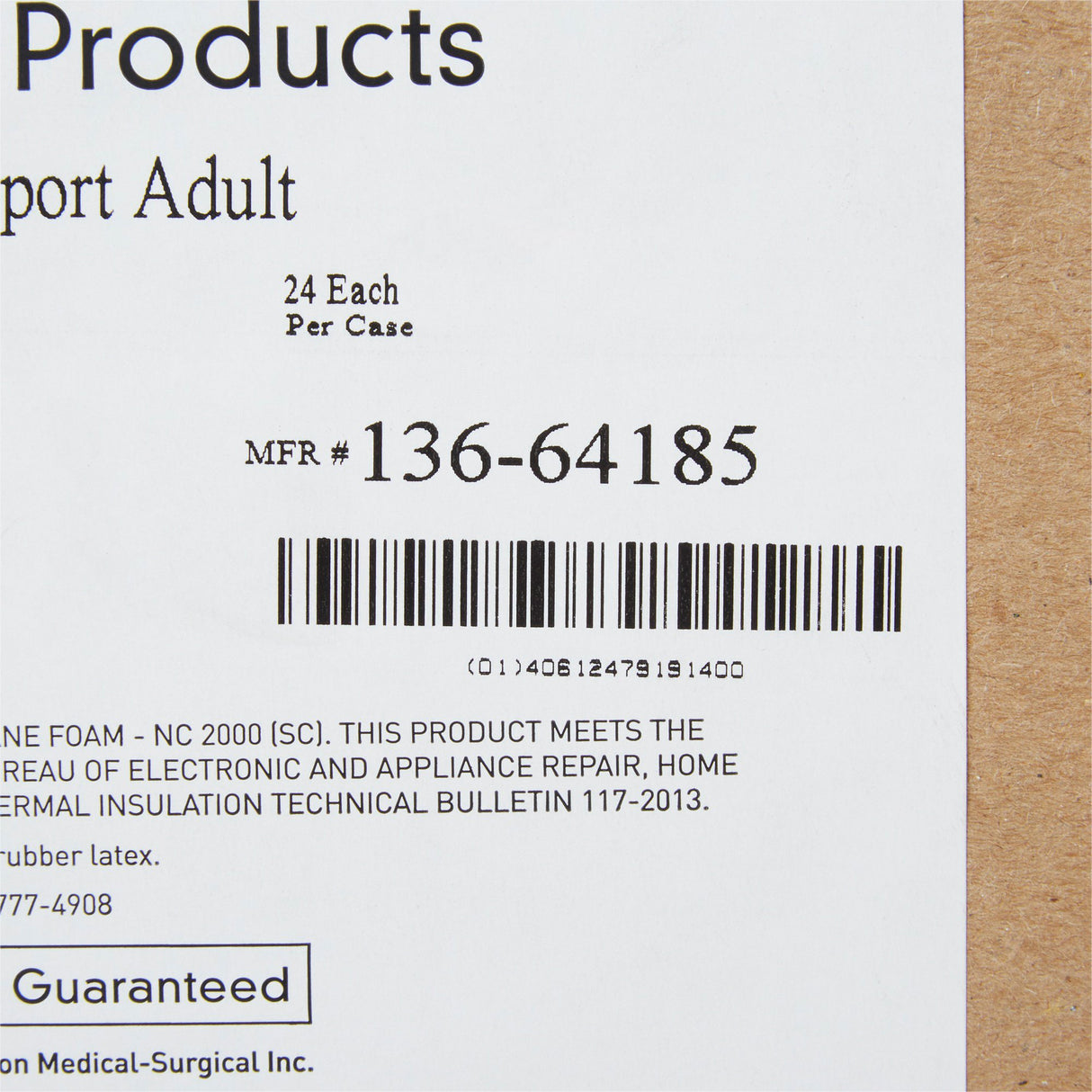 Head Positioner McKesson 9 W X 8 L X 4-1/2 H Inch Foam Freestanding - BeHope