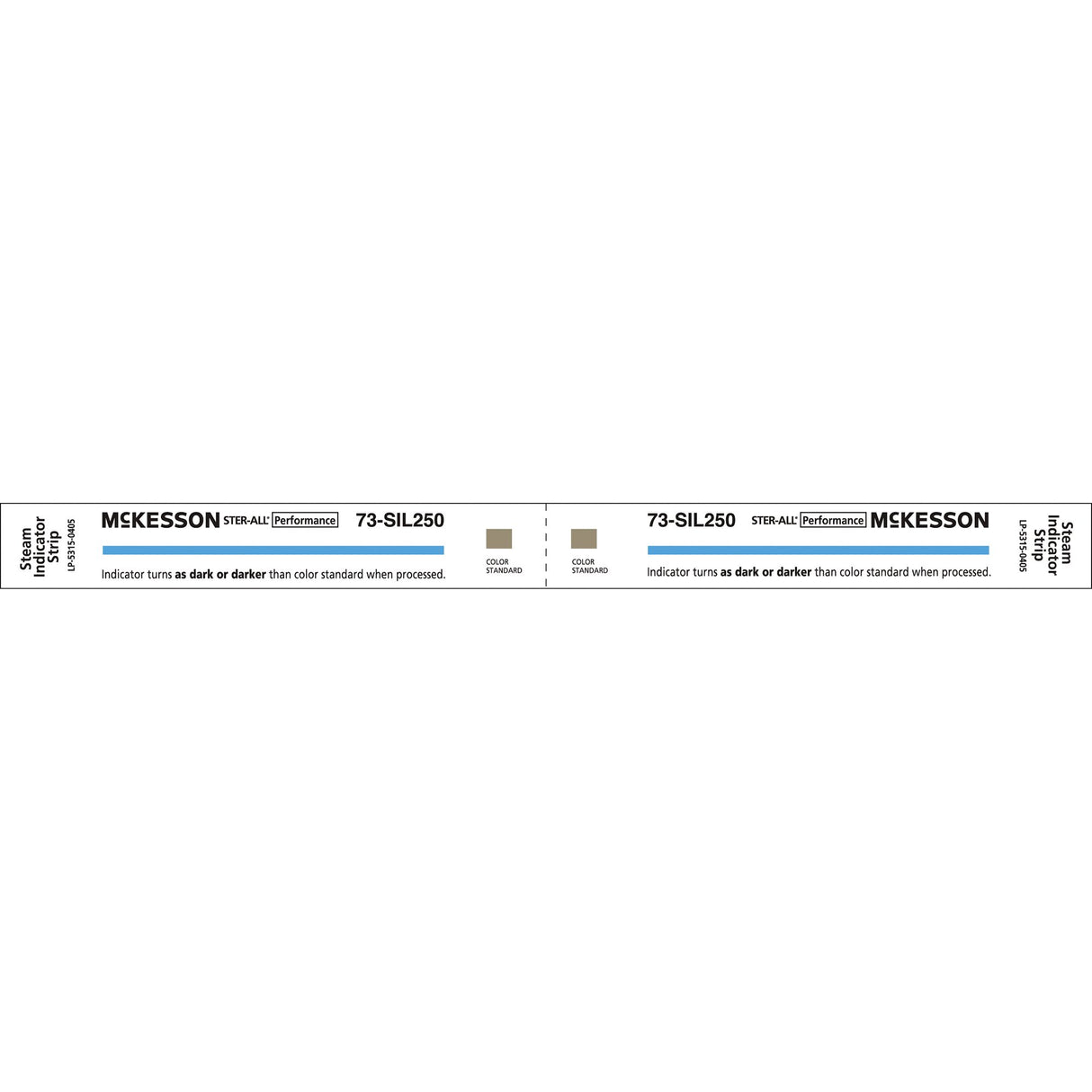McKesson Sterilization Chemical Indicator Strip Steam 8 Inch Length - BeHope