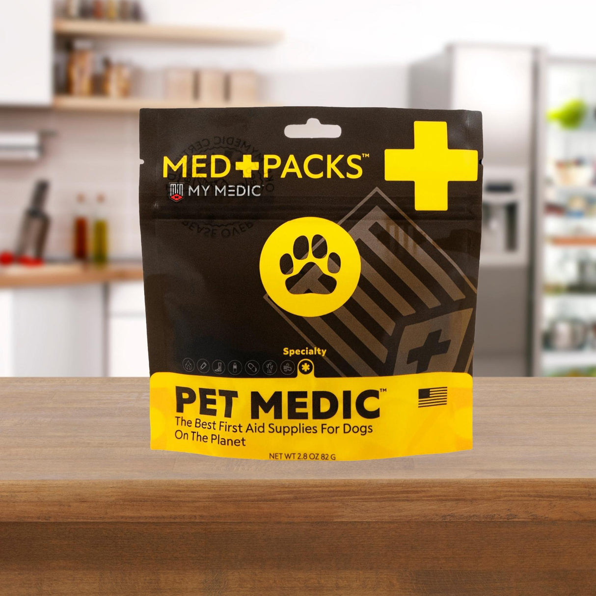Pet First Aid Kit My Medic™ MED PACKS Pet Medic Plastic Pouch - BeHope