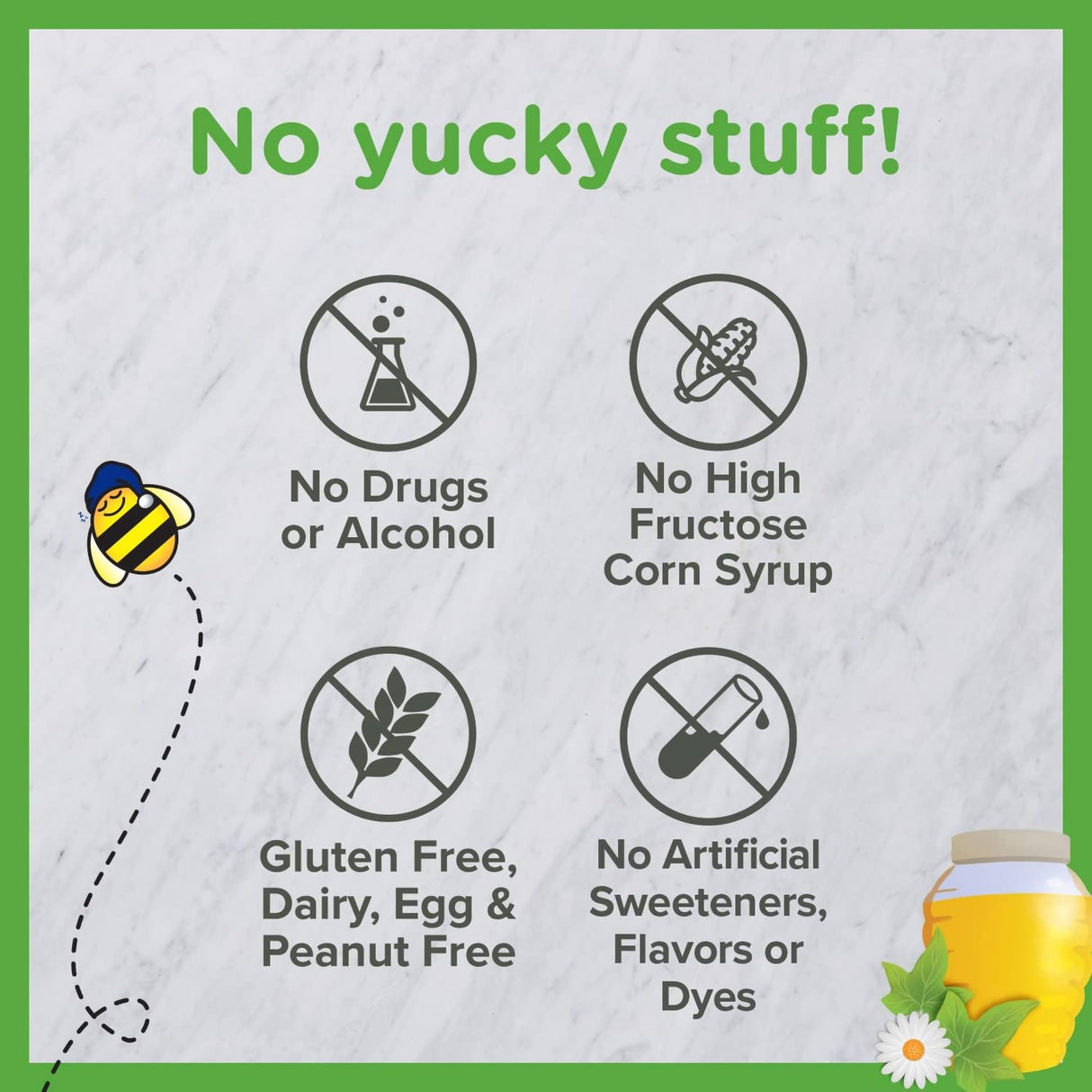 Children's Cold and Cough Relief Zarbee's® Cough Syrup + Mucus 6 g Strength Syrup 4 oz. - BeHope