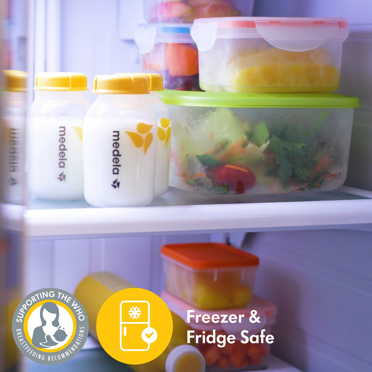 Breast Milk Collection and Storage Bottle Set Medela® 5 oz. Plastic - BeHope