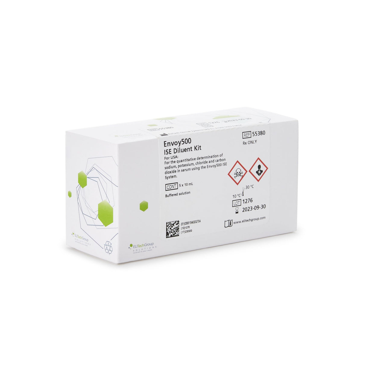 ISE Diluent Envoy® 500 5 X 10 mL For Envoy 500+ Chemistry Systems - BeHope