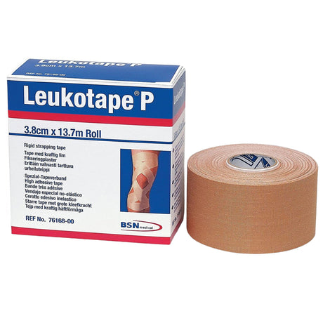 Orthopedic Corrective Tape Leukotape® P Beige 1-1/2 Inch X 15 Yard Zinc Oxide Adhesive NonSterile - BeHope