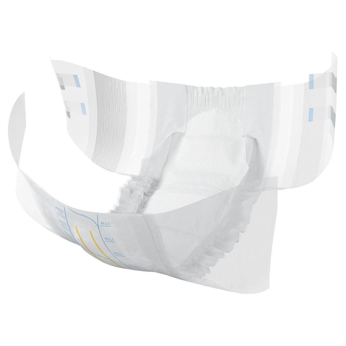 Unisex Adult Incontinence Brief Abena Slip Flexi Fit Medium / Large Disposable Moderate Absorbency - BeHope