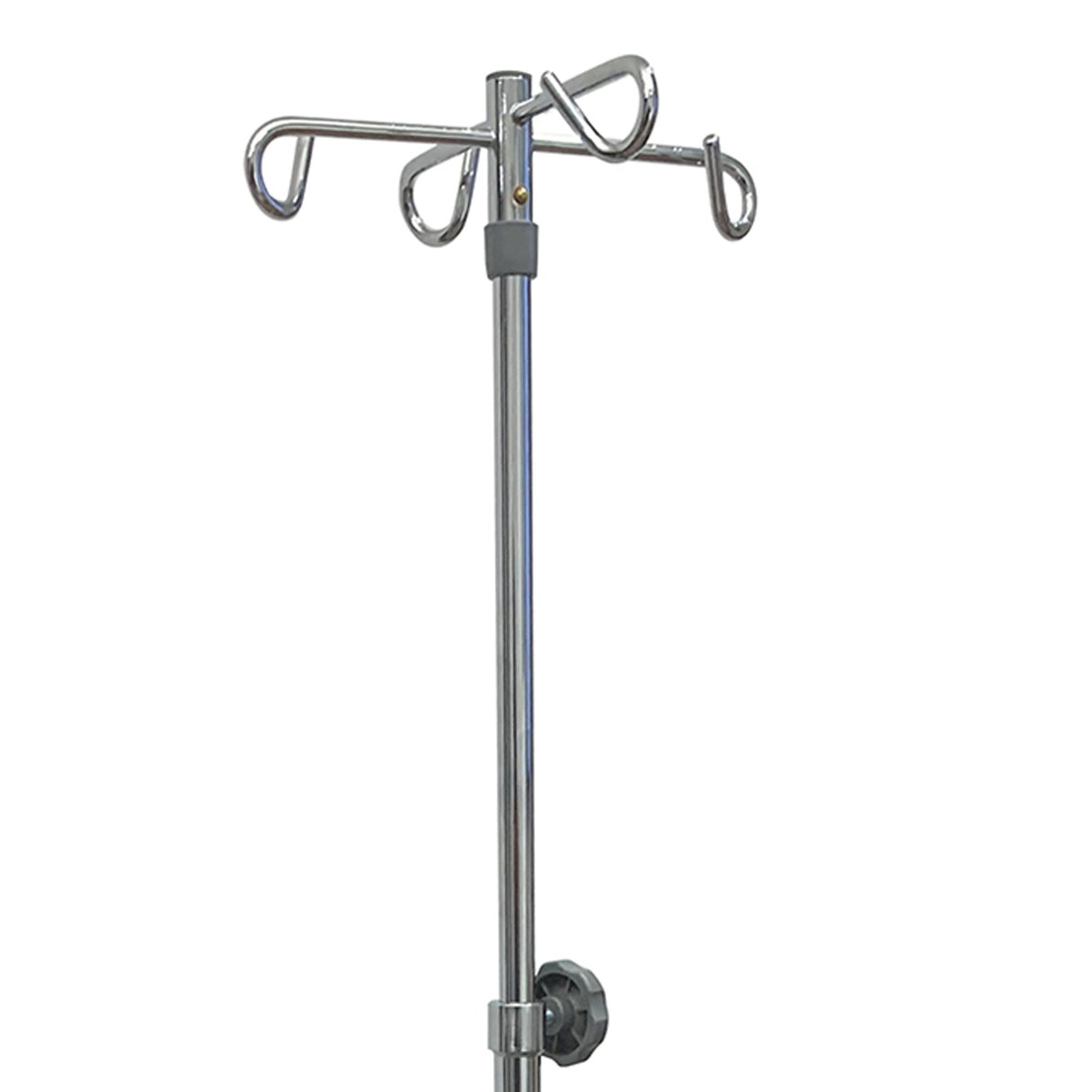 IV Stand Floor Stand 4 Hooks 5 Legs with Casters - BeHope