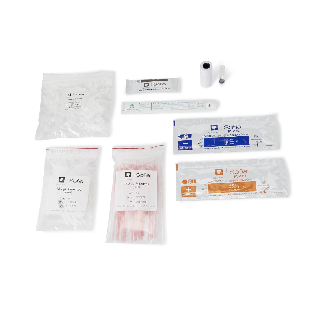 Respiratory Test Kit Sofia® RSV FIA Respiratory Syncytial Virus Test (RSV) 25 Tests CLIA Waived - BeHope