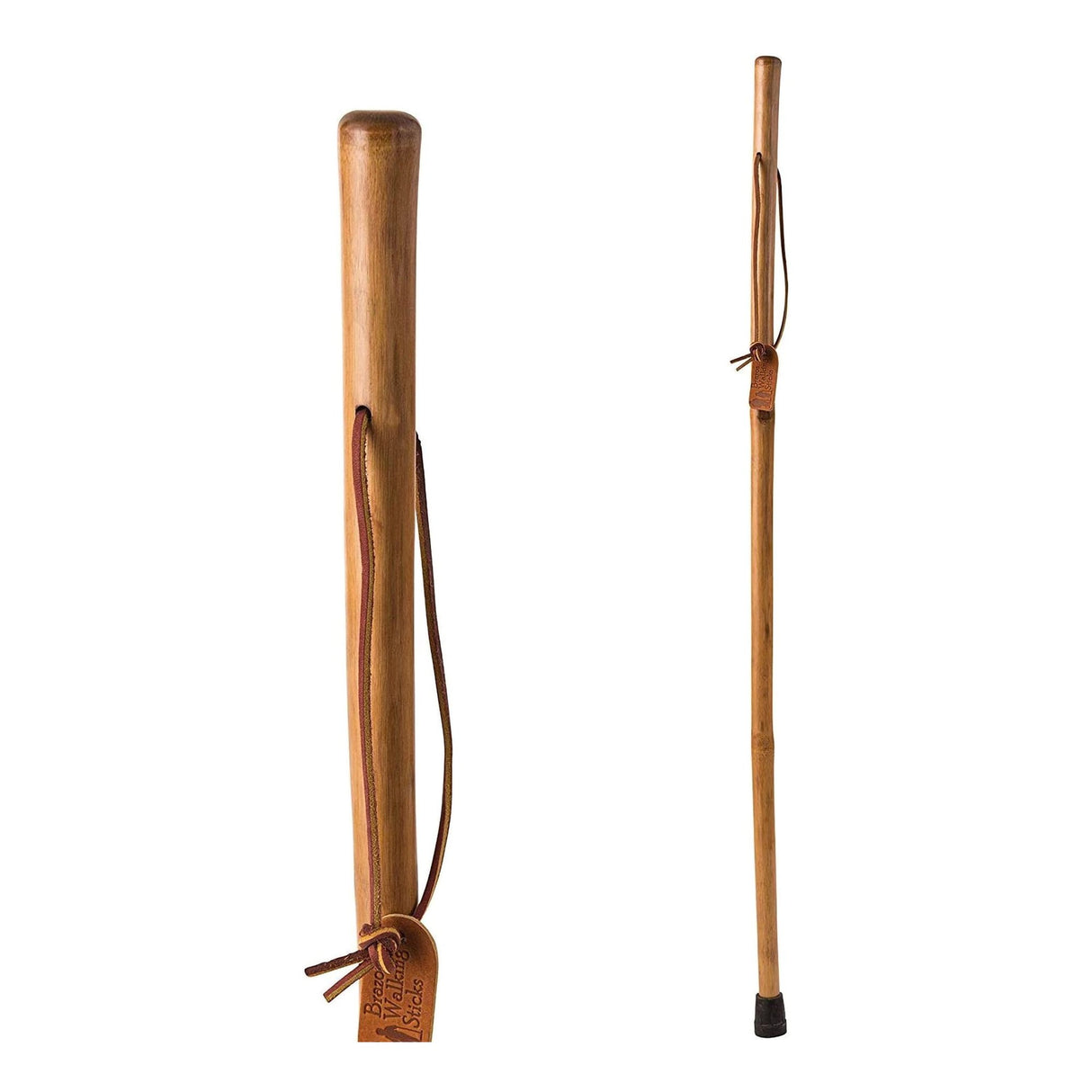 Walking Stick Brazos™ Free Form Wood 55 Inch Height Red Bamboo - BeHope