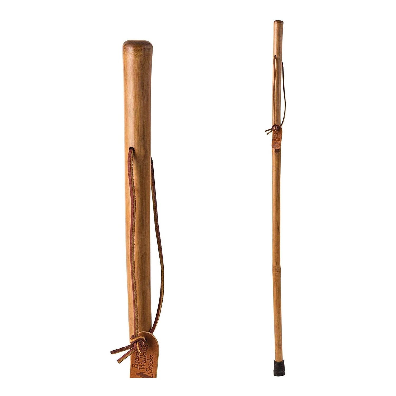 Walking Stick Brazos™ Free Form Wood 55 Inch Height Red Bamboo - BeHope