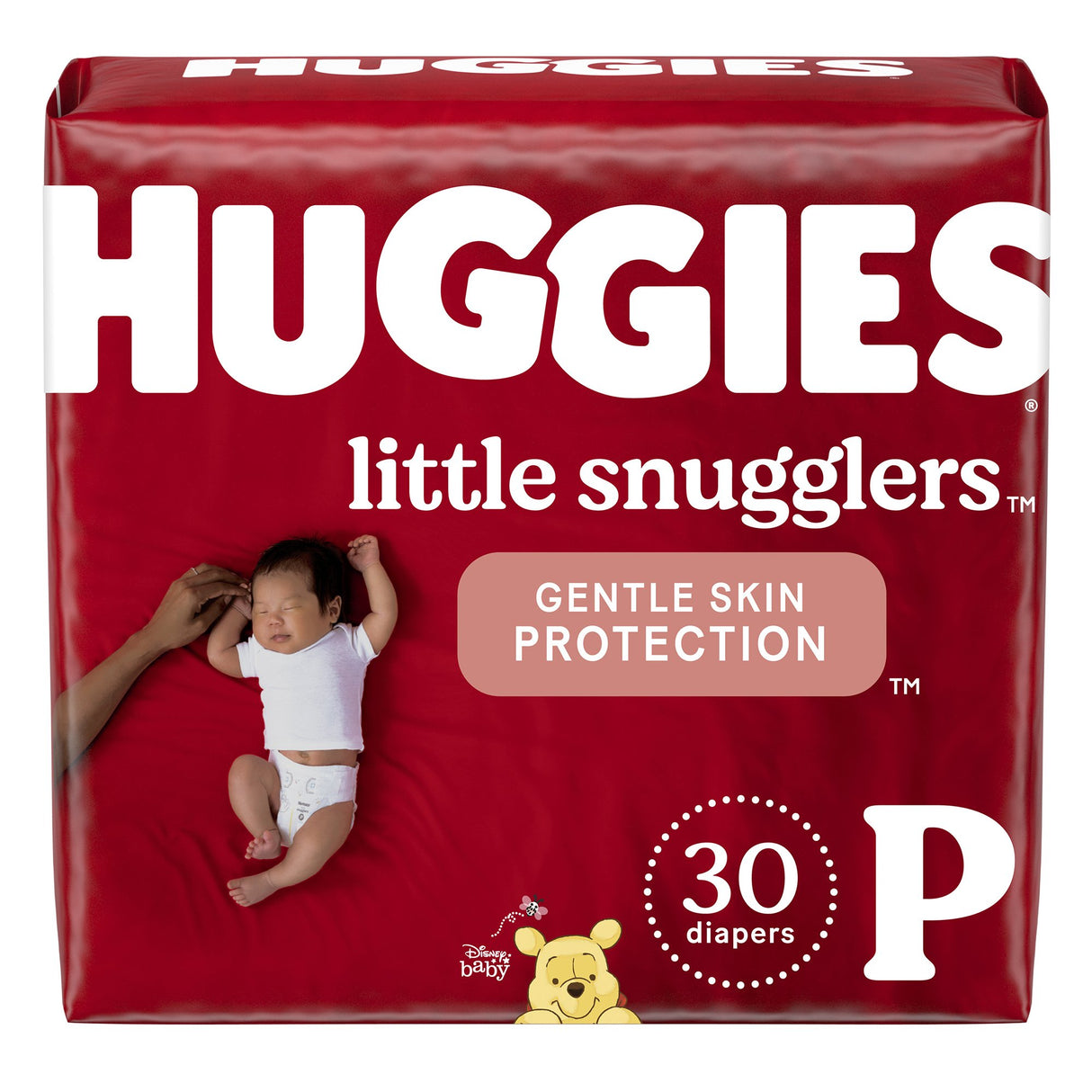 Unisex Baby Diaper Huggies® Little Snugglers Preemie Disposable Heavy Absorbency - BeHope