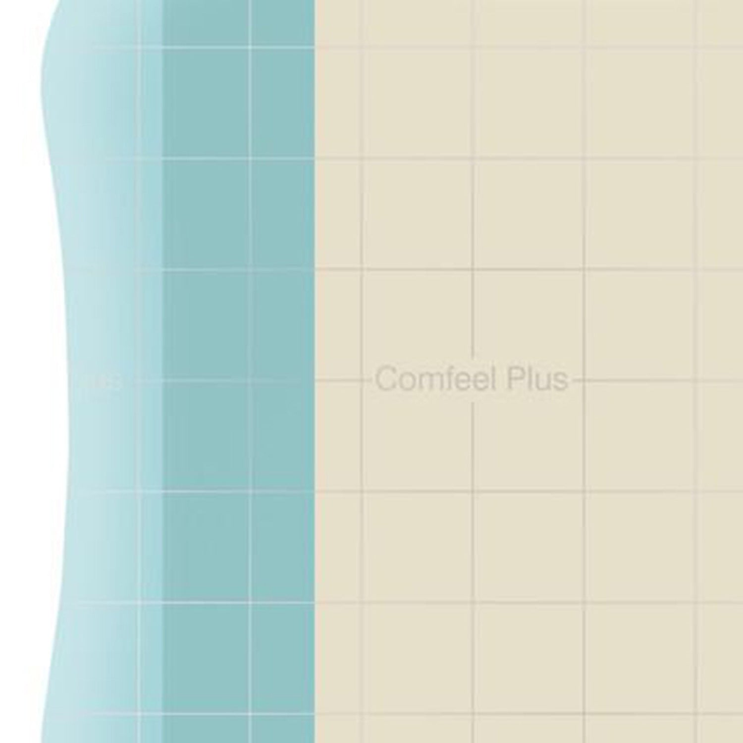 Hydrocolloid Dressing Comfeel® Plus Film Backing 4 X 4 Inch Square Hydrocolloid / Sodium Carboxymethylcellulose (CMC) / Film - BeHope