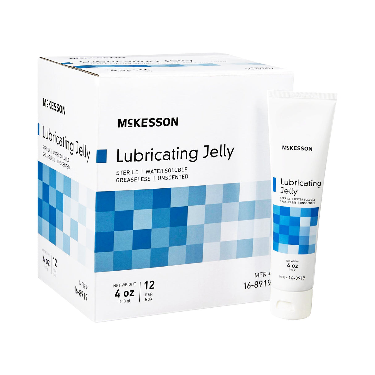 Lubricating Jelly McKesson 4 oz. Tube Sterile - BeHope
