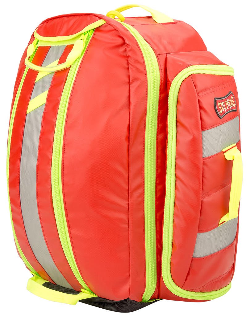 Medic Backpack Statpack G3 Load N Go Red Urethane-Coated Tarpaulin 20 X 19 X 7 Inch - BeHope
