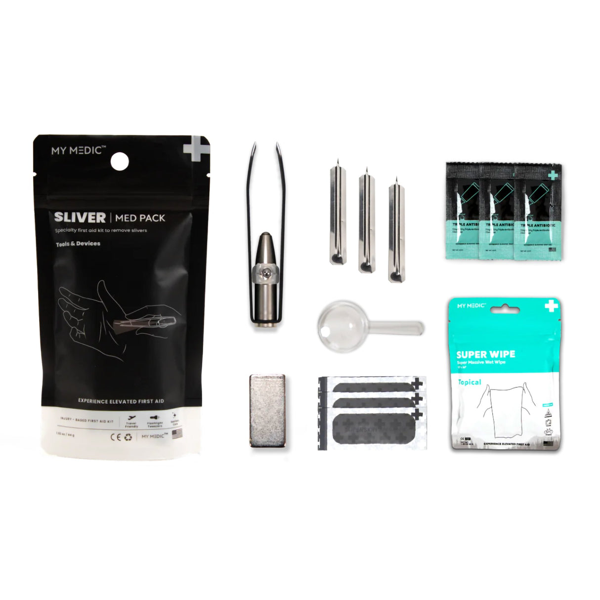 First Aid Medical Pack My Medic™ Sliver Med Pack Pouch - BeHope