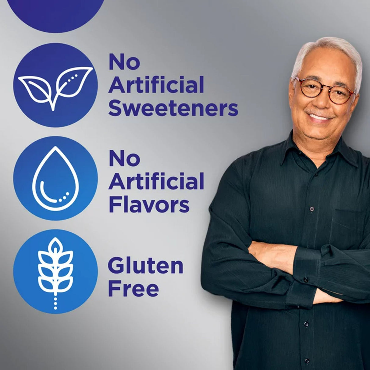 Multivitamin Supplement Centrum Men 50+ Gummy 80 per Bottle Fruit Flavor - BeHope