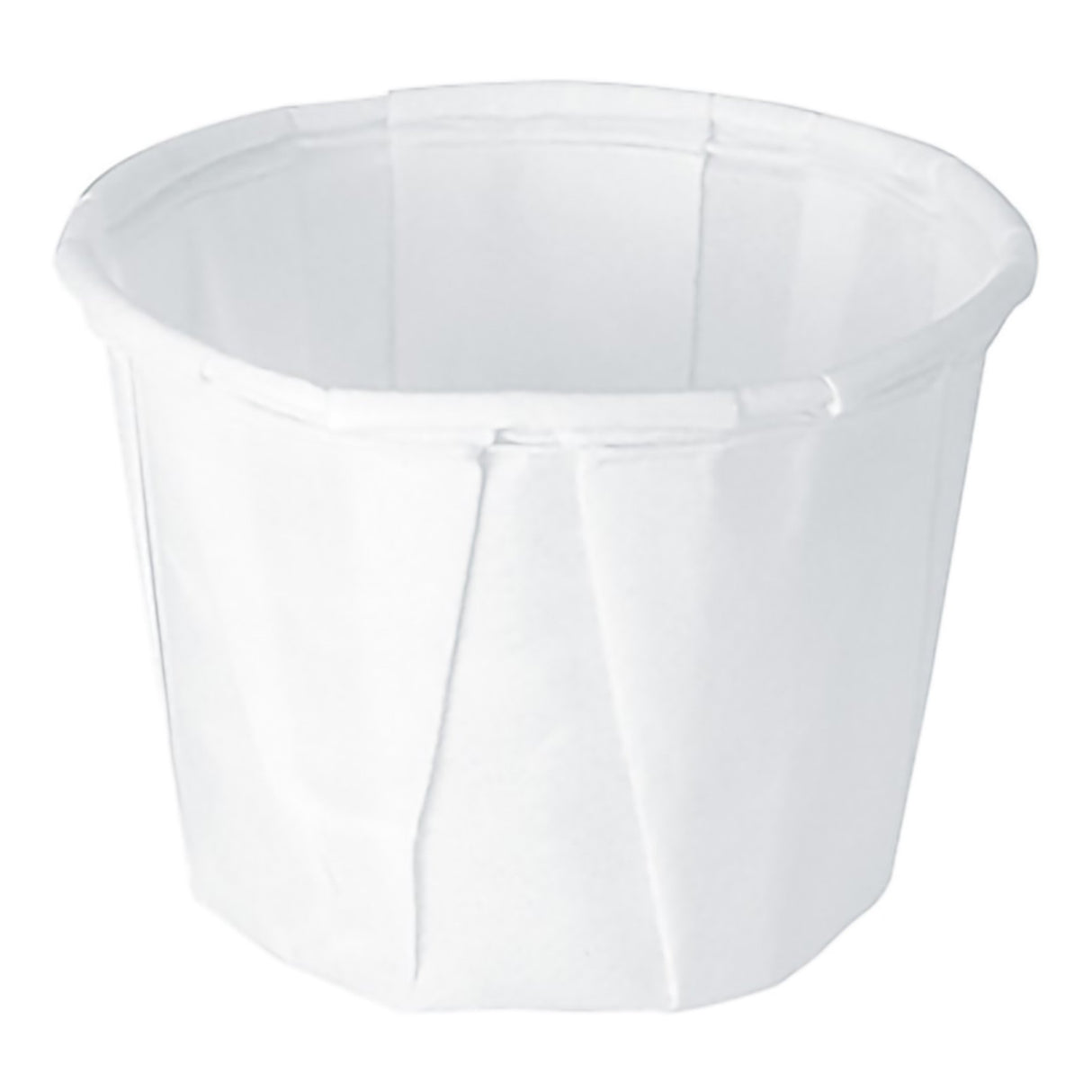 Souffle Cup Solo® 0.5 oz. White Paper Disposable - BeHope