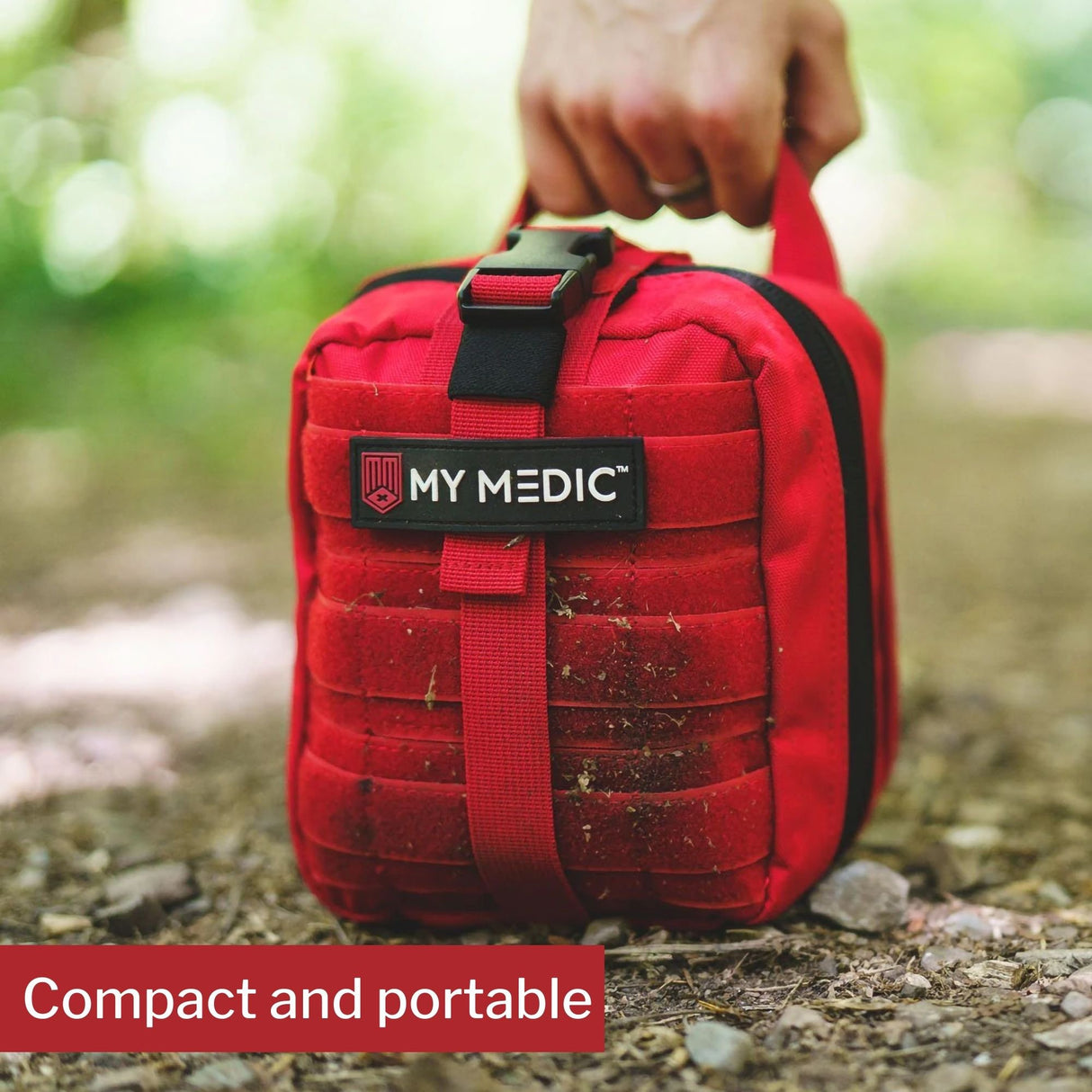 First Aid Kit My Medic™ MYFAK Pro Red Nylon Bag - BeHope