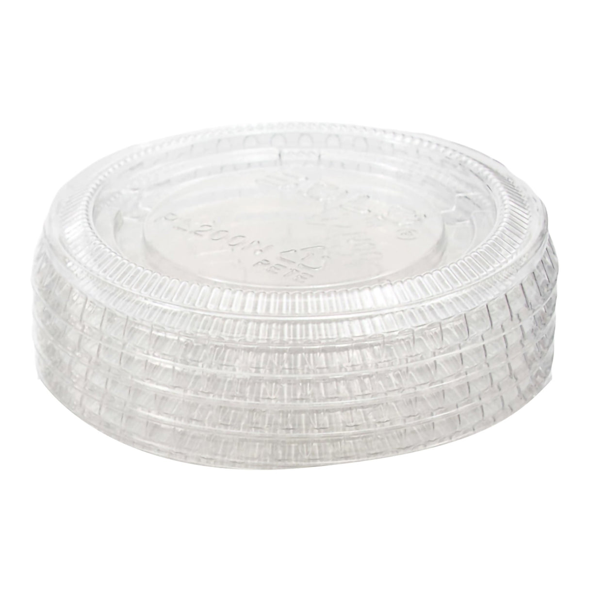 Souffle Cup Lid Dart® Solo® Clear Plastic Disposable - BeHope