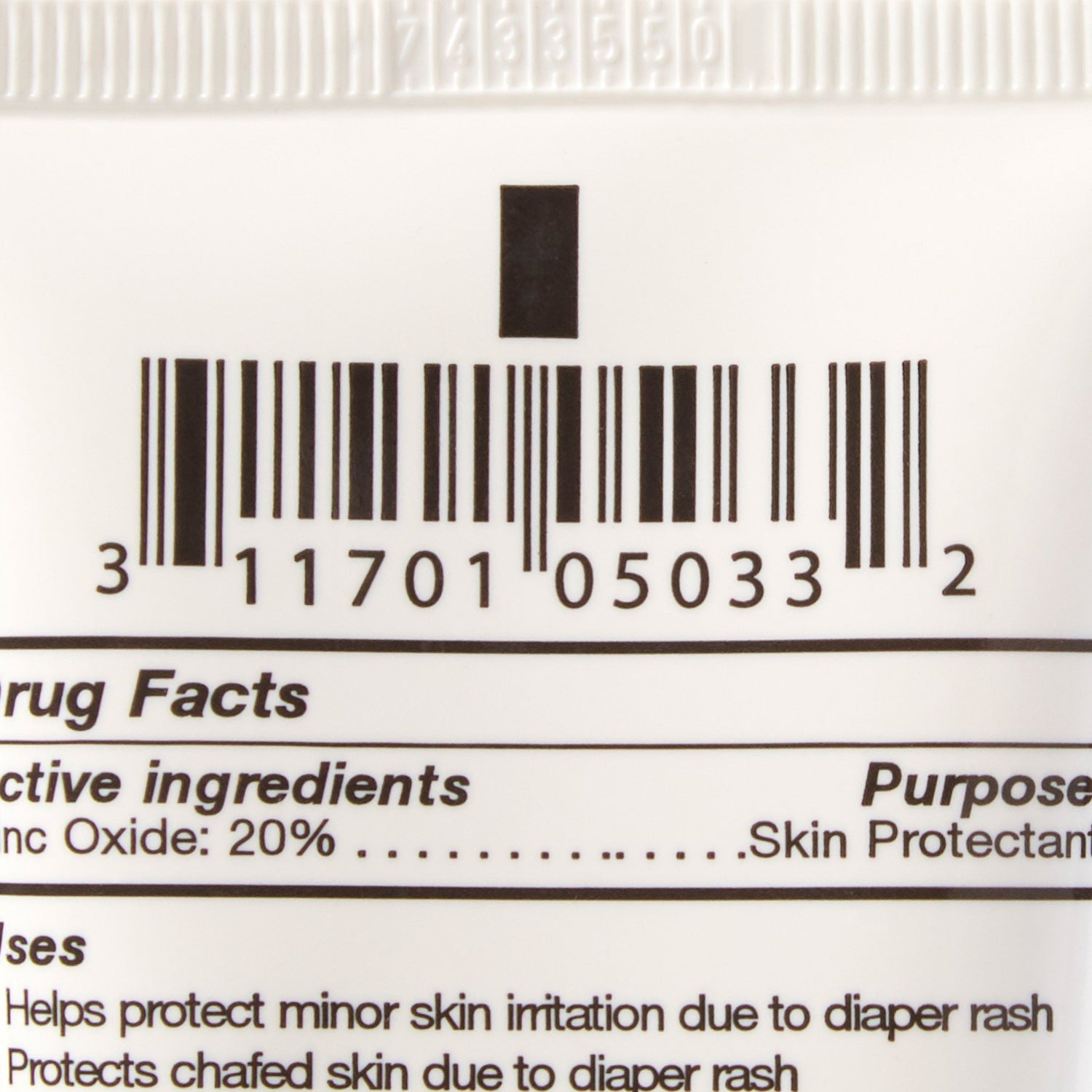 Skin Protectant Critic-Aid® 2.5 oz. Pump Tube Paste CHG Compatible - BeHope