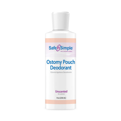 Ostomy Appliance Deodorant Safe n Simple™ 8 oz. Bottle - BeHope