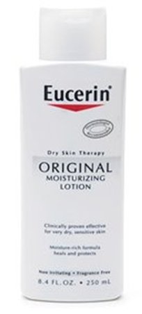 Hand and Body Moisturizer Eucerin® Original 8.4 oz. Bottle Unscented Lotion - BeHope