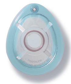 Anesthesia Mask Ambu® King Elongated Style Child / Adult Size 4 Hook Ring - BeHope