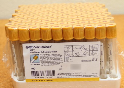Bd Vacutainer® Plus Blood Collection Tube, Clot Activator, Separator Gel, Hemogard™ Closure - BeHope
