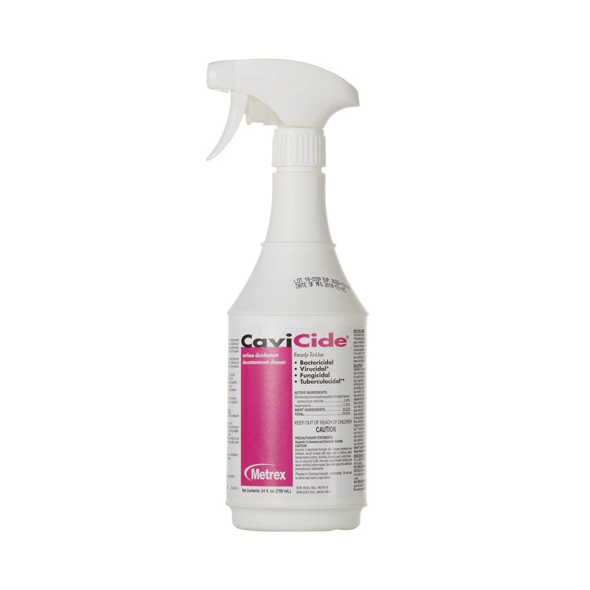 Surface Disinfectant Cleaner CaviCide™ Alcohol Based Trigger Spray Liquid 24 oz. Bottle Alcohol Scent NonSterile - BeHope