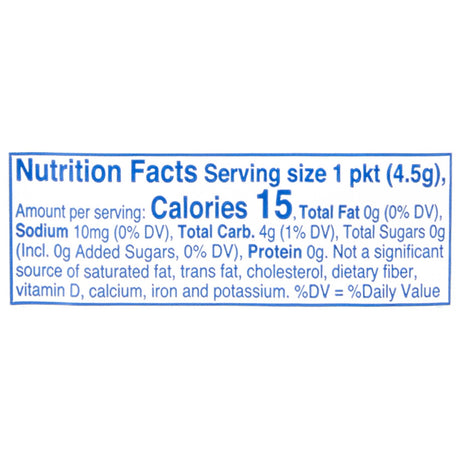 Food and Beverage Thickener Thick & Easy® 0.16 oz. Individual Packet Unflavored Powder IDDSI Level 1 Slightly Thick - BeHope