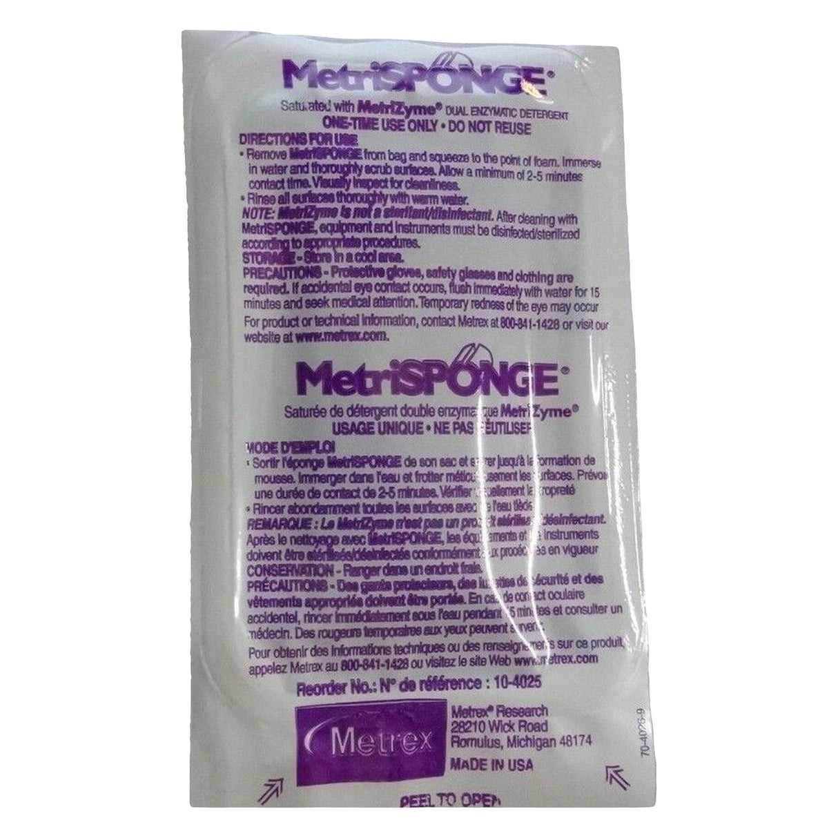 Instrument Cleaning Sponge MetriSponge® - BeHope