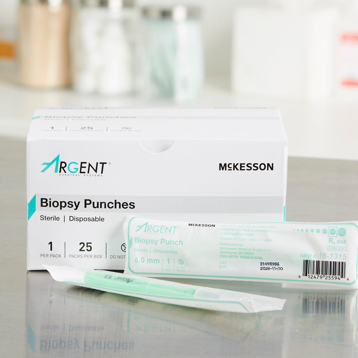 Biopsy Punch McKesson Argent™ Dermal 6 mm - BeHope