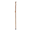 Walking Stick Brazos™ Twisted Fitness Walker Wood 55 Inch Height Brown - BeHope
