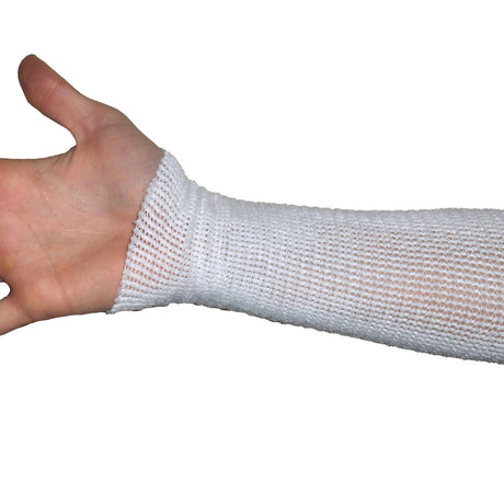 Compression Stockinette EdemaWear® Small White Wrist to Shoulder / Foot to Knee - BeHope